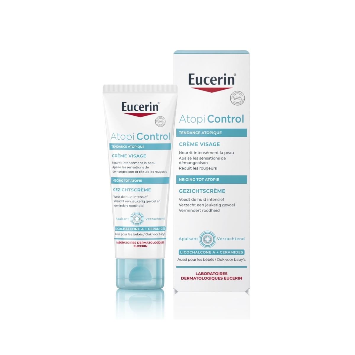 Eucerin Atopi Control Kalmerende gezichtscrème 12% foto 1