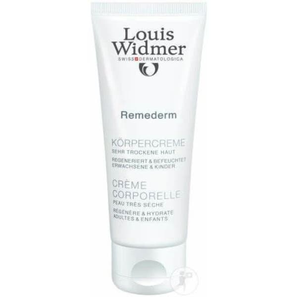 Louis Widmer Remederm Dry Skin Lichaamscrème Tube Parfumvrij foto 1