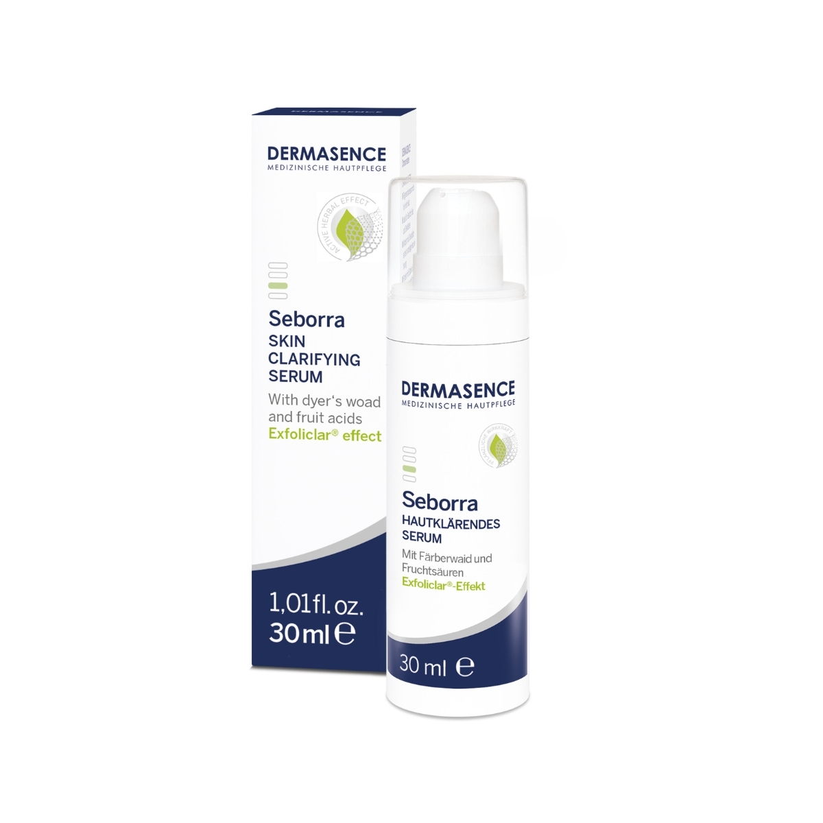 Dermasence Productfotos