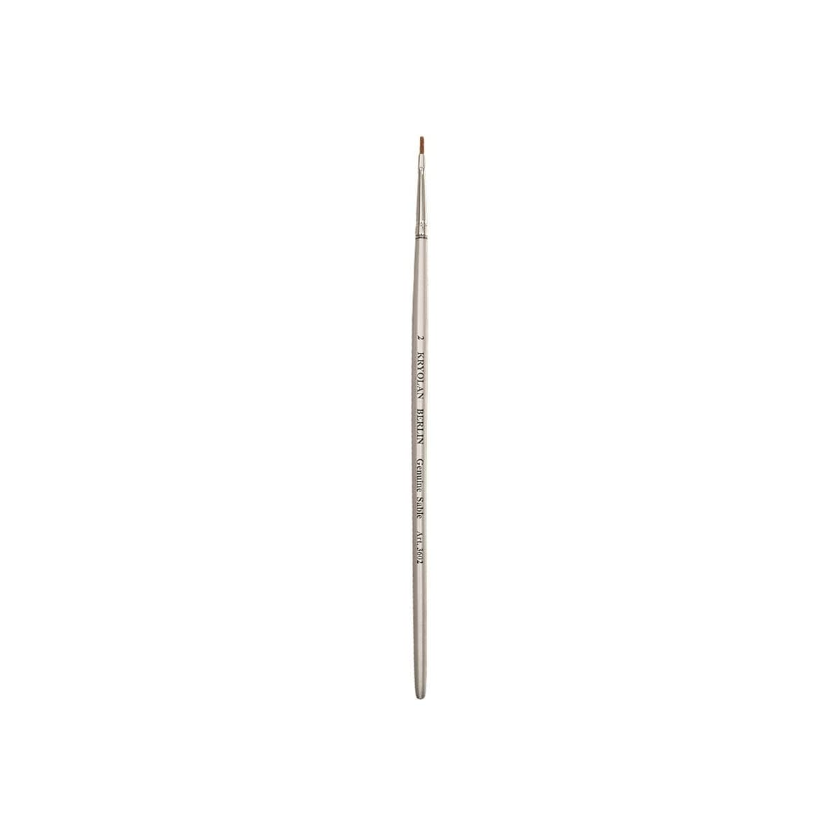 Kryolan Make-up Brush Plat 2 miniatuur 2
