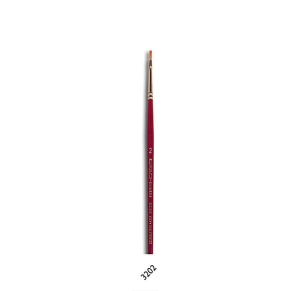 Kryolan Make-up Brush Plat 2 miniatuur 1