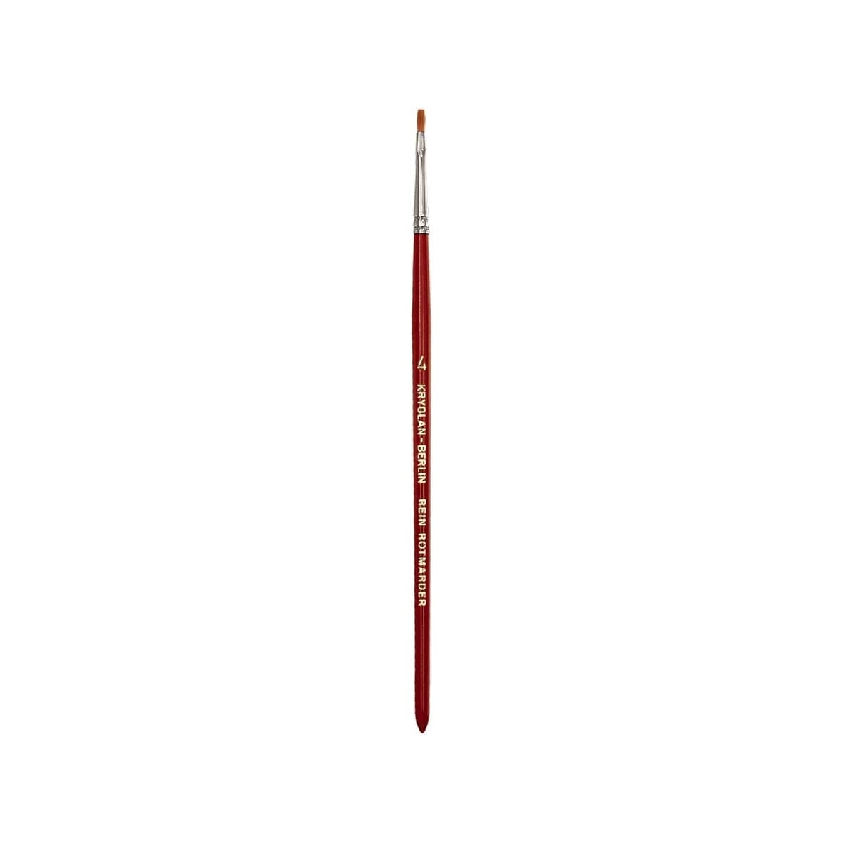 Kryolan Make-up Brush Plat 4 miniatuur 2
