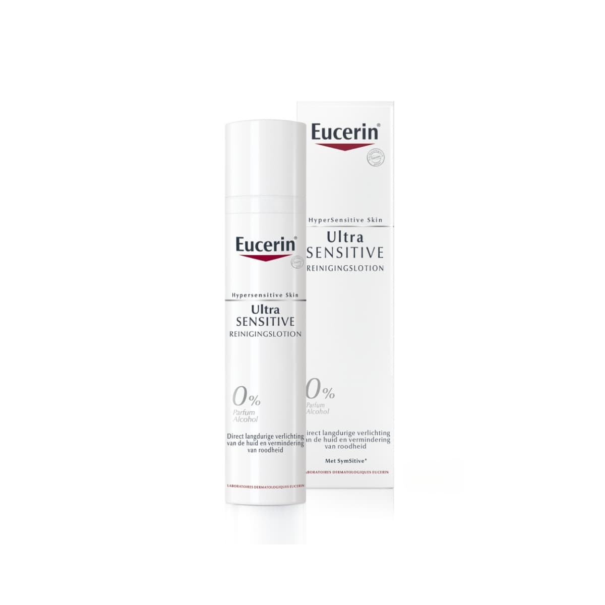 Eucerin UltraSENSITIVE Reinigingslotion miniatuur 2
