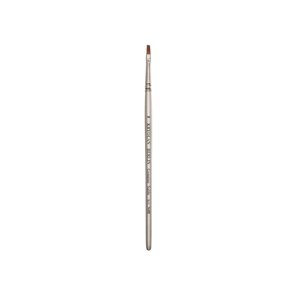 Kryolan Make-up Brush Plat 8 miniatuur 2