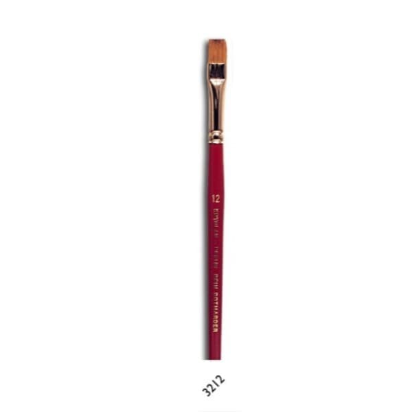 Kryolan Make-up Brush Plat 12 miniatuur 1