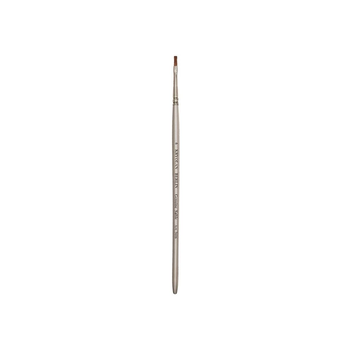 Kryolan Make-up Brush Plat 6 miniatuur 2