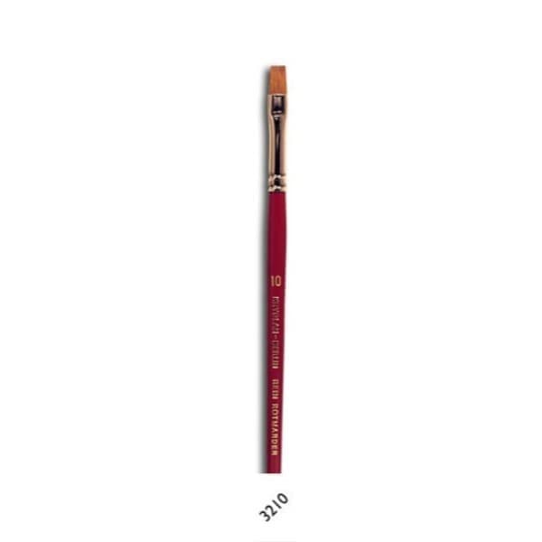 Kryolan Make-up Brush Plat 10 miniatuur 1