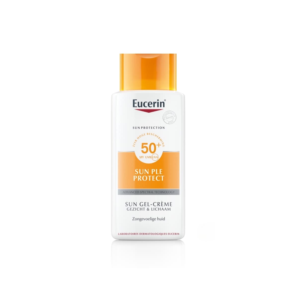 Eucerin Sun Ple Protect Sun Gel Creme Gezicht En Lichaam Spf 50