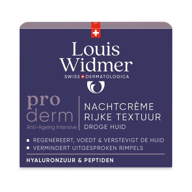 Louis Widmer Proderm Nachtcreme Rijke Textuur 3