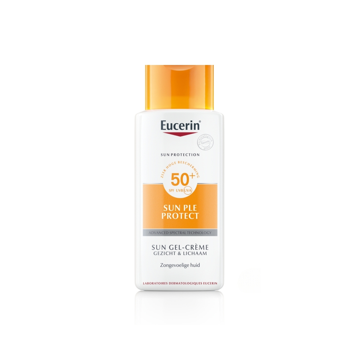 Eucerin Sun Ple Protect Sun Gel Creme Gezicht En Lichaam Spf 50