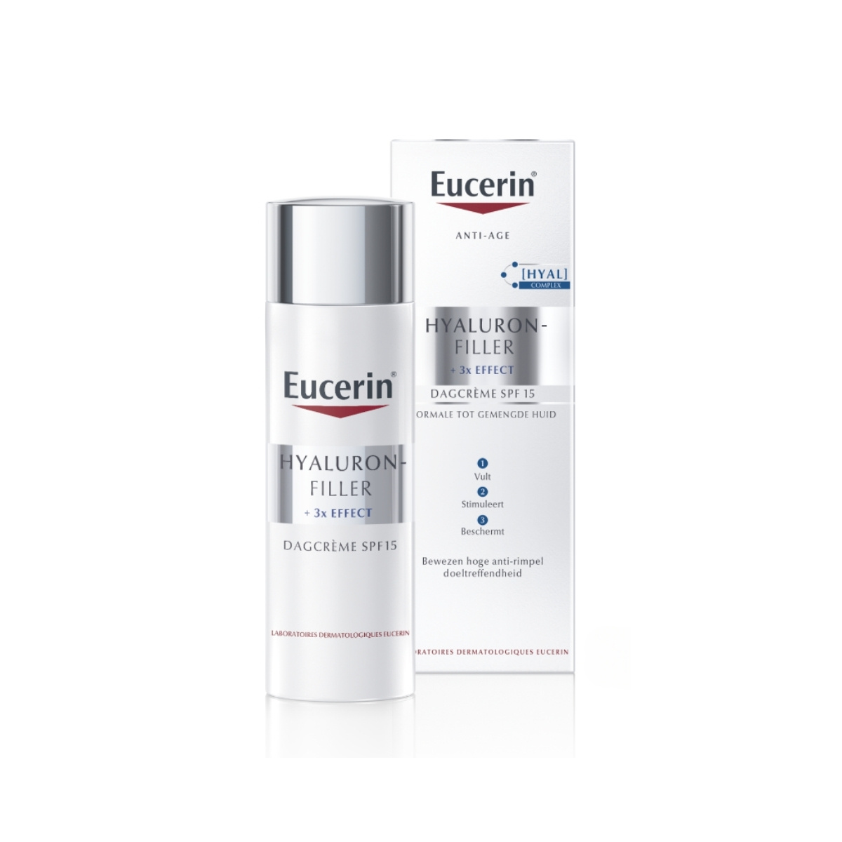 Eucerin Hyaluron Filler 3x Effect Dagcreme Normale Tot Gemengde Huid